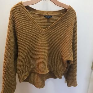 Cropped sweater